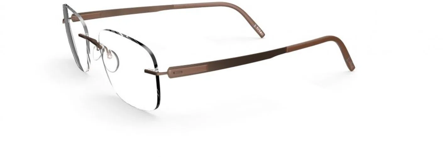 Silhouette Blend Chassis Rimless 5555 Eyeglasses - view 36
